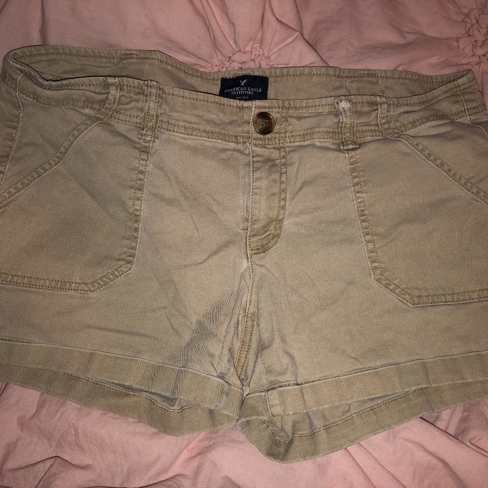 American Eagle Khaki Shorts
